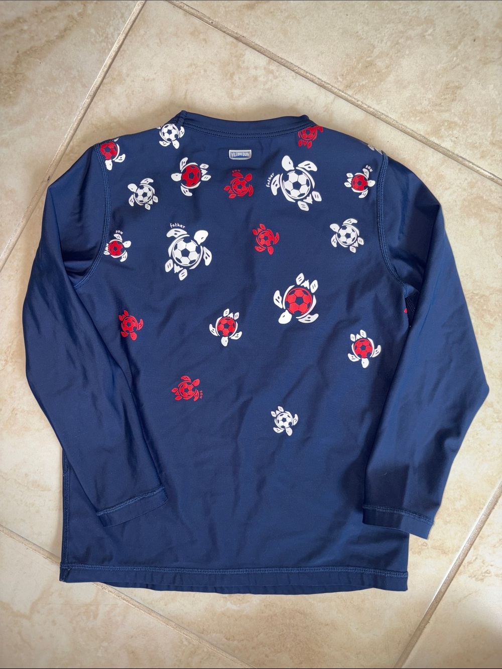 Vilebrequin Kids Navy Blue Rashguard